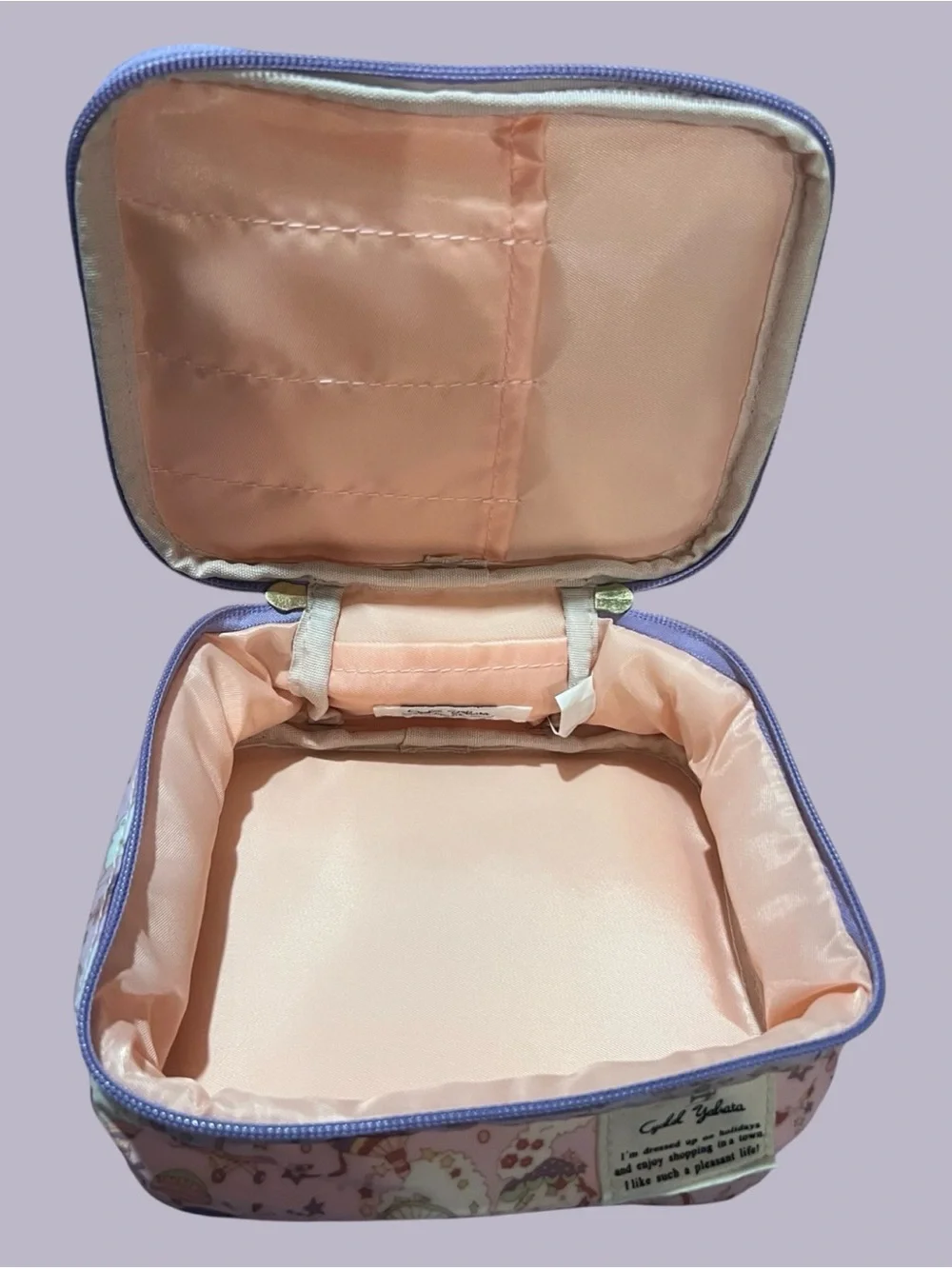 Liberty Fabric x Little Twin Stars Sanrio Makeup Cometic Bag